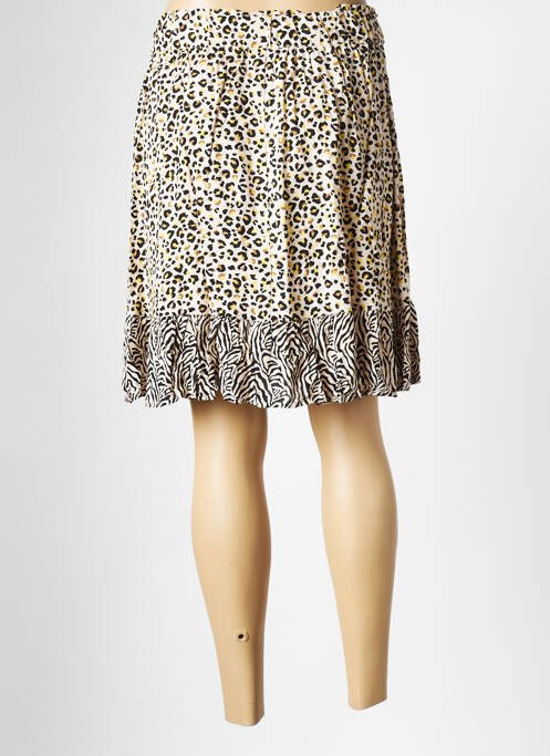 Jupe courte beige OBJECT pour femme