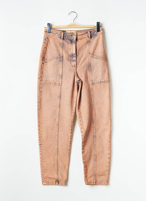 Jeans coupe droite rose SESSUN pour femme