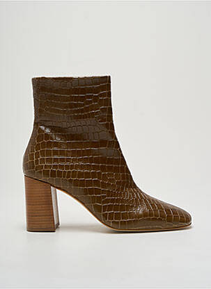 Bottines/Boots marron ANAKI pour femme
