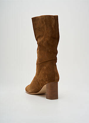 Bottes marron MI/MAI femme