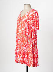 Robe courte rouge ATTIC AND BARN pour femme seconde vue