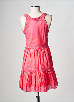Robe courte rose TWINSET femme
