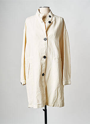 Manteau long beige POMANDERE femme