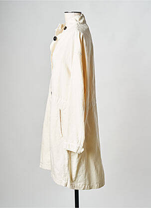 Manteau long beige POMANDERE femme
