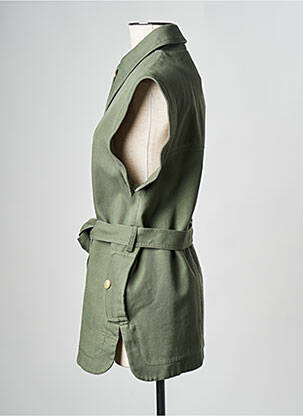 Gilet sans manche kaki ATTIC AND BARN femme