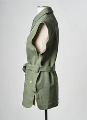 Gilet sans manche kaki ATTIC AND BARN pour femme seconde vue