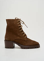 Bottines/Boots marron RIVECOUR pour femme seconde vue