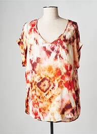 Top orange PLEASE femme