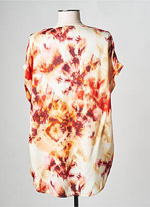 Top orange PLEASE femme