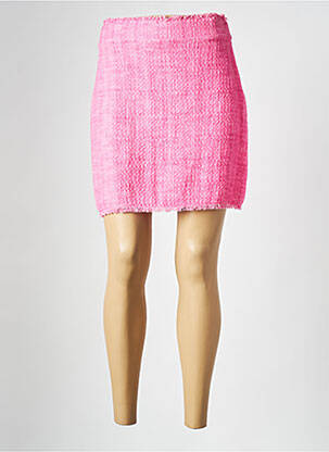 Jupe courte rose PINKO femme