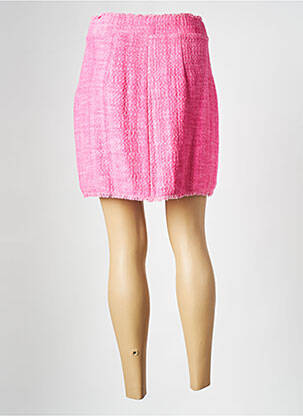 Jupe courte rose PINKO femme