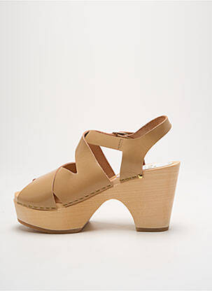 Sandales/nu pieds beige SABOT YOUYOU femme