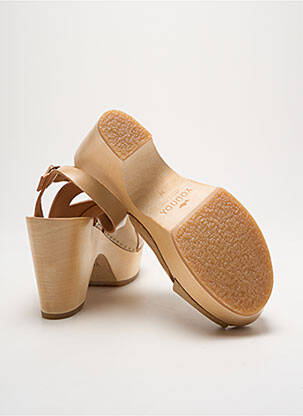Sandales/nu pieds beige SABOT YOUYOU femme