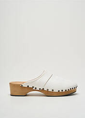 Mules/Sabots blanc LAURENCE BRAS pour femme seconde vue