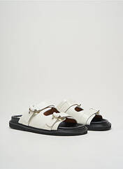 Sandales/Nu pieds blanc ANAKI pour femme seconde vue