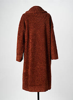 Manteau long marron IMPERIAL femme