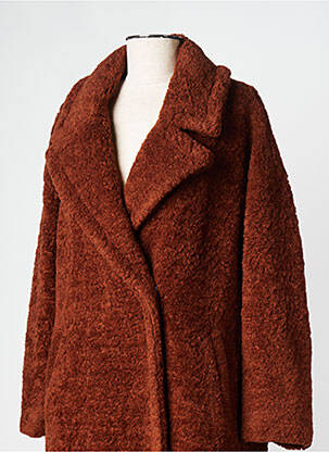 Manteau long marron IMPERIAL femme