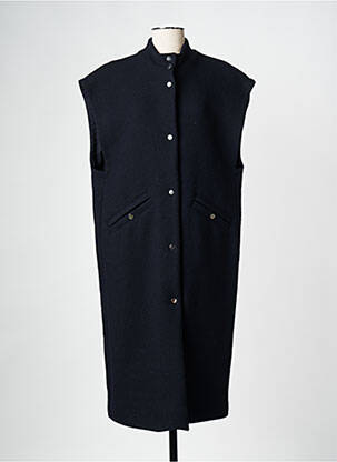 Manteau long bleu COLLECTORS CLUB femme