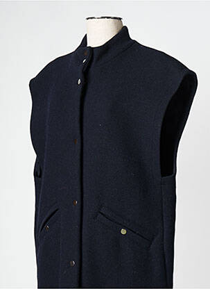 Manteau long bleu COLLECTORS CLUB femme