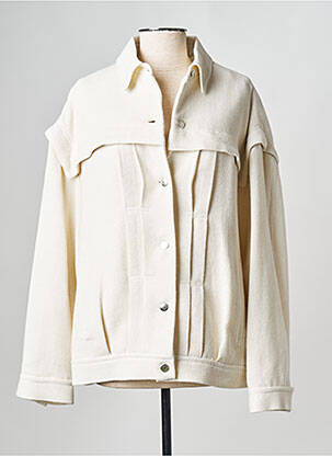 Manteau court beige IRO pour femme