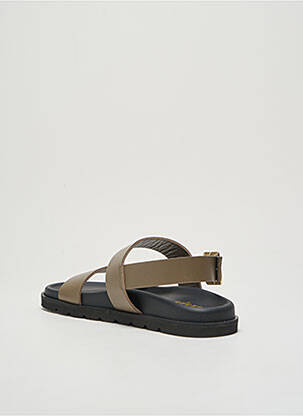 Sandales/nu pieds kaki LANAPO femme