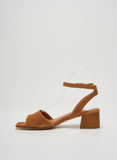 Sandales/Nu pieds beige ANAKI pour femme