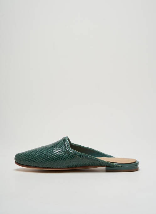 Sandales/Nu pieds vert WANDER pour femme