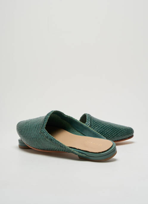 Sandales/Nu pieds vert WANDER pour femme