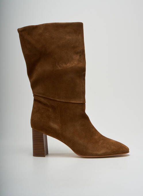 Bottes marron MI/MAI pour femme
