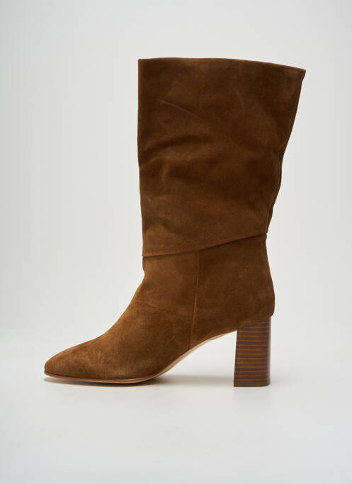 Bottes marron MI/MAI pour femme