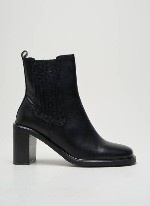 Bottines/Boots noir RIVECOUR pour femme