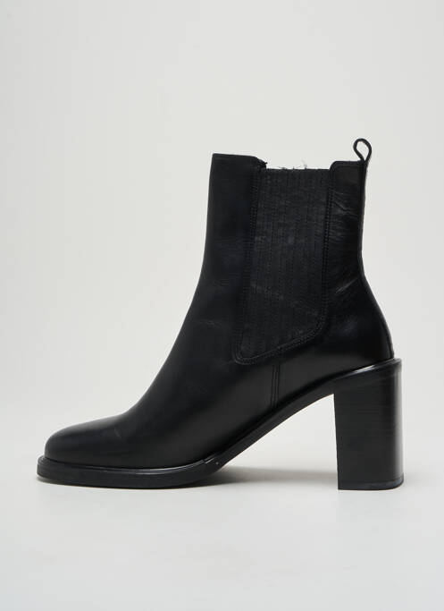 Bottines/Boots noir RIVECOUR pour femme