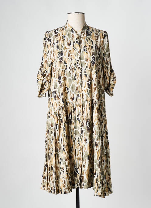 Robe courte beige IMPERIAL pour femme