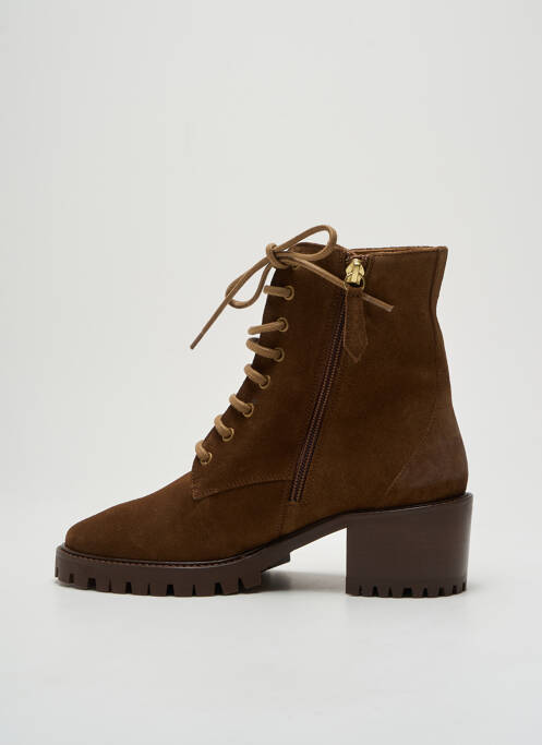 Bottines/Boots marron RIVECOUR femme