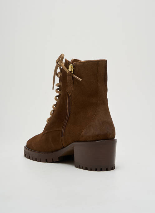 Bottines/Boots marron RIVECOUR femme