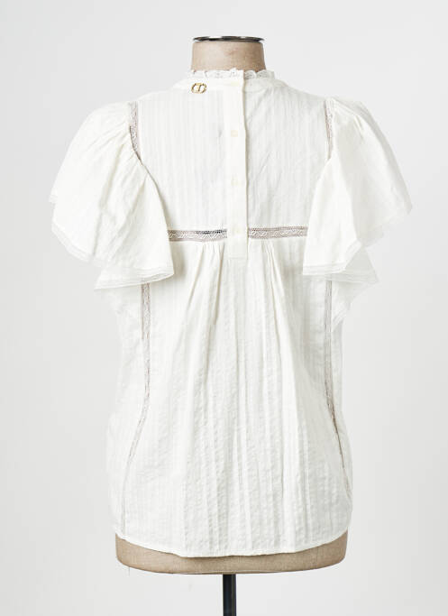 Top blanc TWINSET pour femme