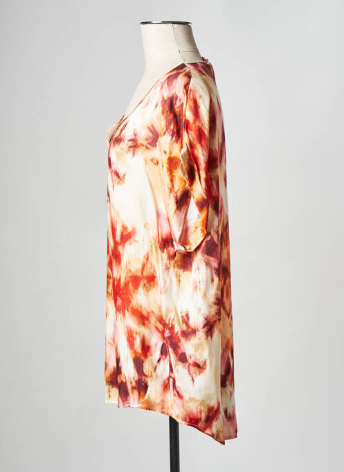 Top orange PLEASE femme