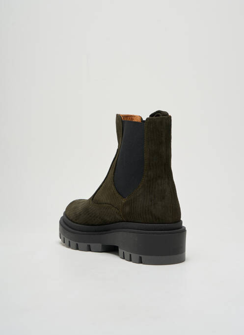 Bottines/Boots kaki CHIE MIHARA pour femme