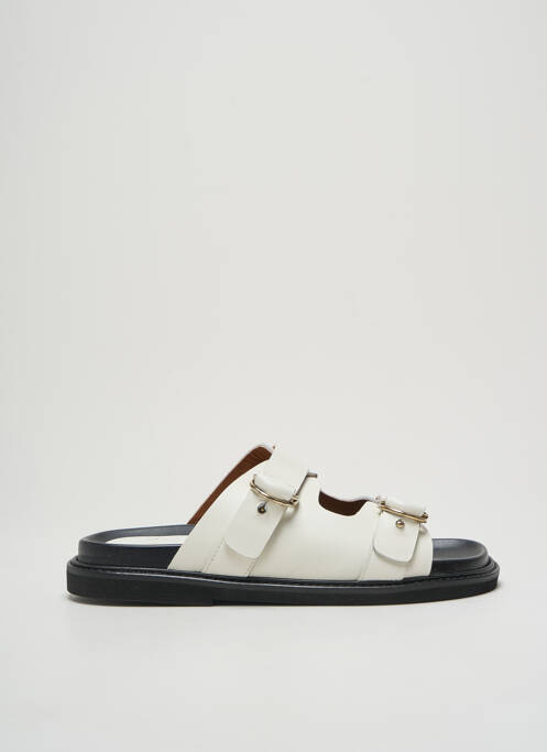 Sandales/Nu pieds blanc ANAKI pour femme