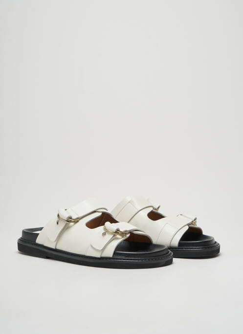 Sandales/Nu pieds blanc ANAKI pour femme
