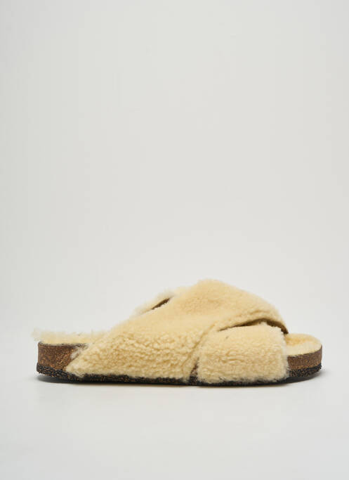 Sandales/Nu pieds beige BOSABO pour femme