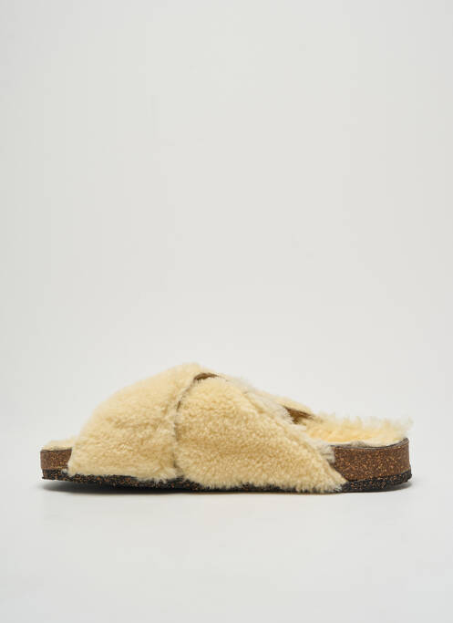 Sandales/Nu pieds beige BOSABO pour femme