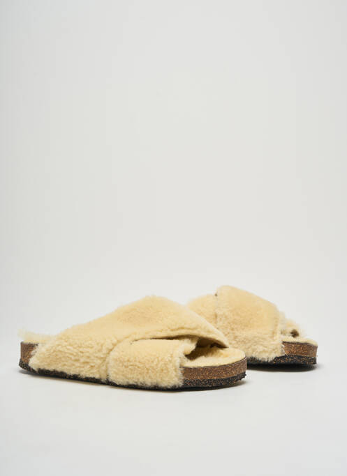 Sandales/Nu pieds beige BOSABO pour femme