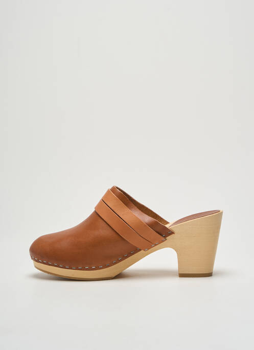 Mules/Sabots marron SESSUN pour femme