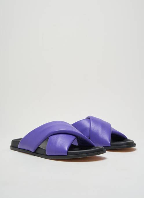 Sandales/Nu pieds violet LANAPO femme