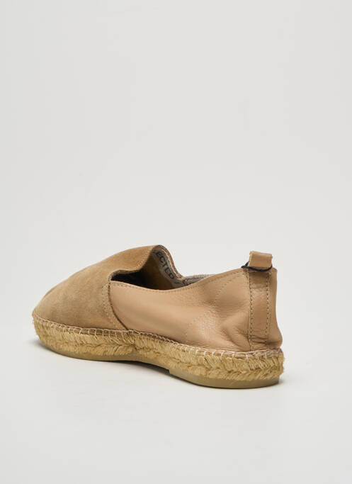 Espadrilles beige SELECTED pour homme