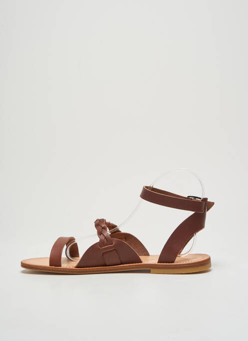 Sandales/Nu pieds marron SESSUN pour femme