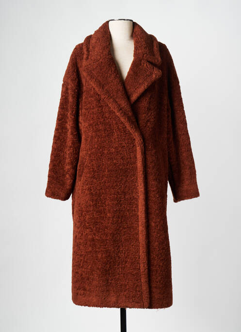 Manteau long marron IMPERIAL pour femme