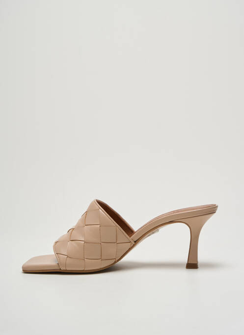 Sandales/Nu pieds beige BILLIBI pour femme