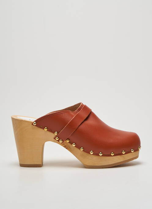 Mules/Sabots marron BOSABO pour femme